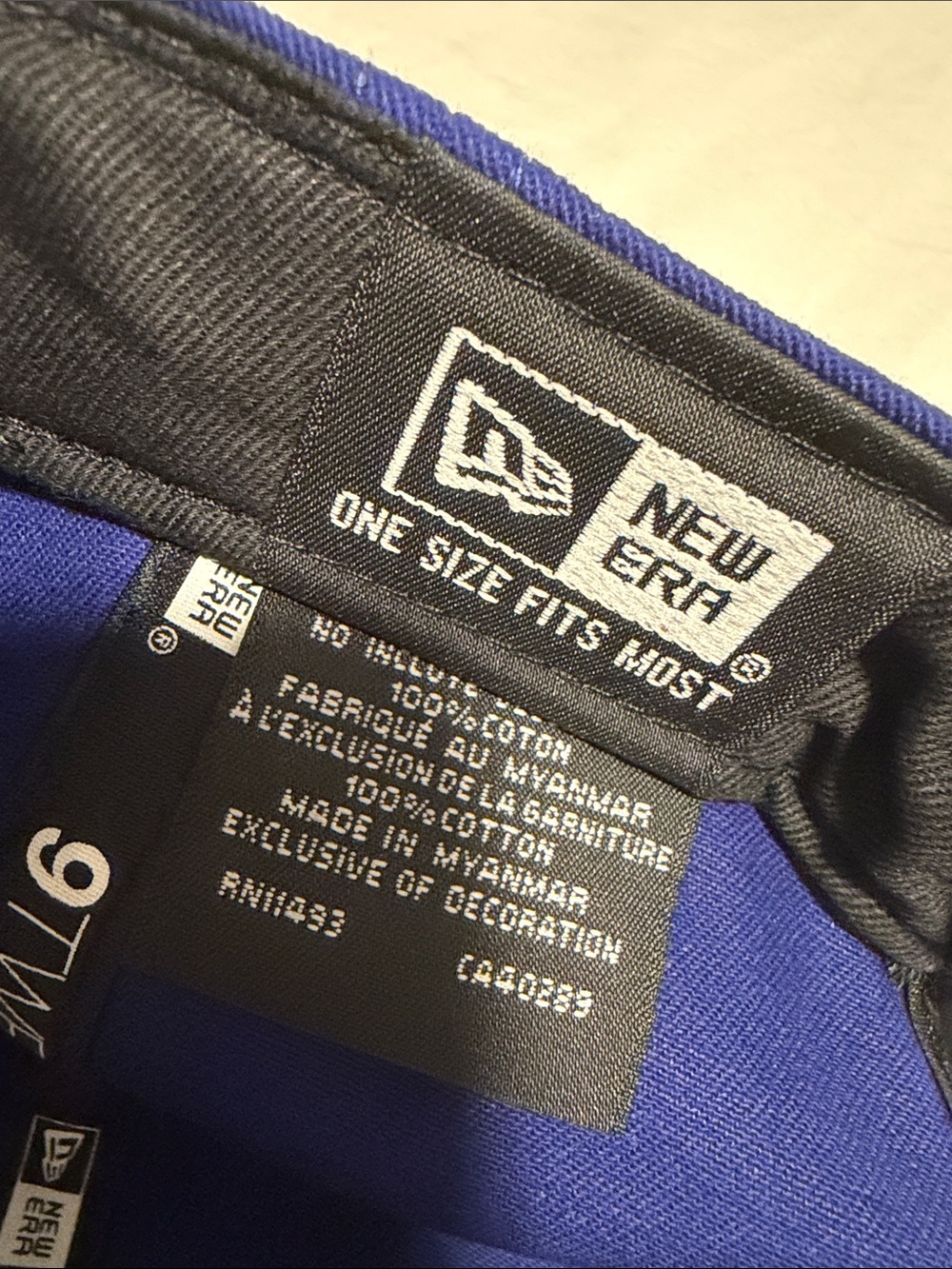 LA Dodgers New Era Royal Blue LA Embroidered 9TWENTY Cap - Picture 6 of 8